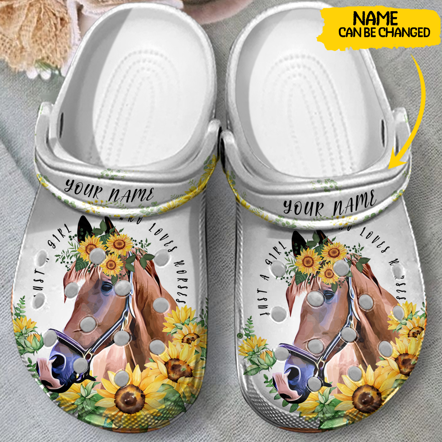 Merchidea Amazing Horse Crocs Crocband Clogs Shoes Comfortable For Men Women and Kids