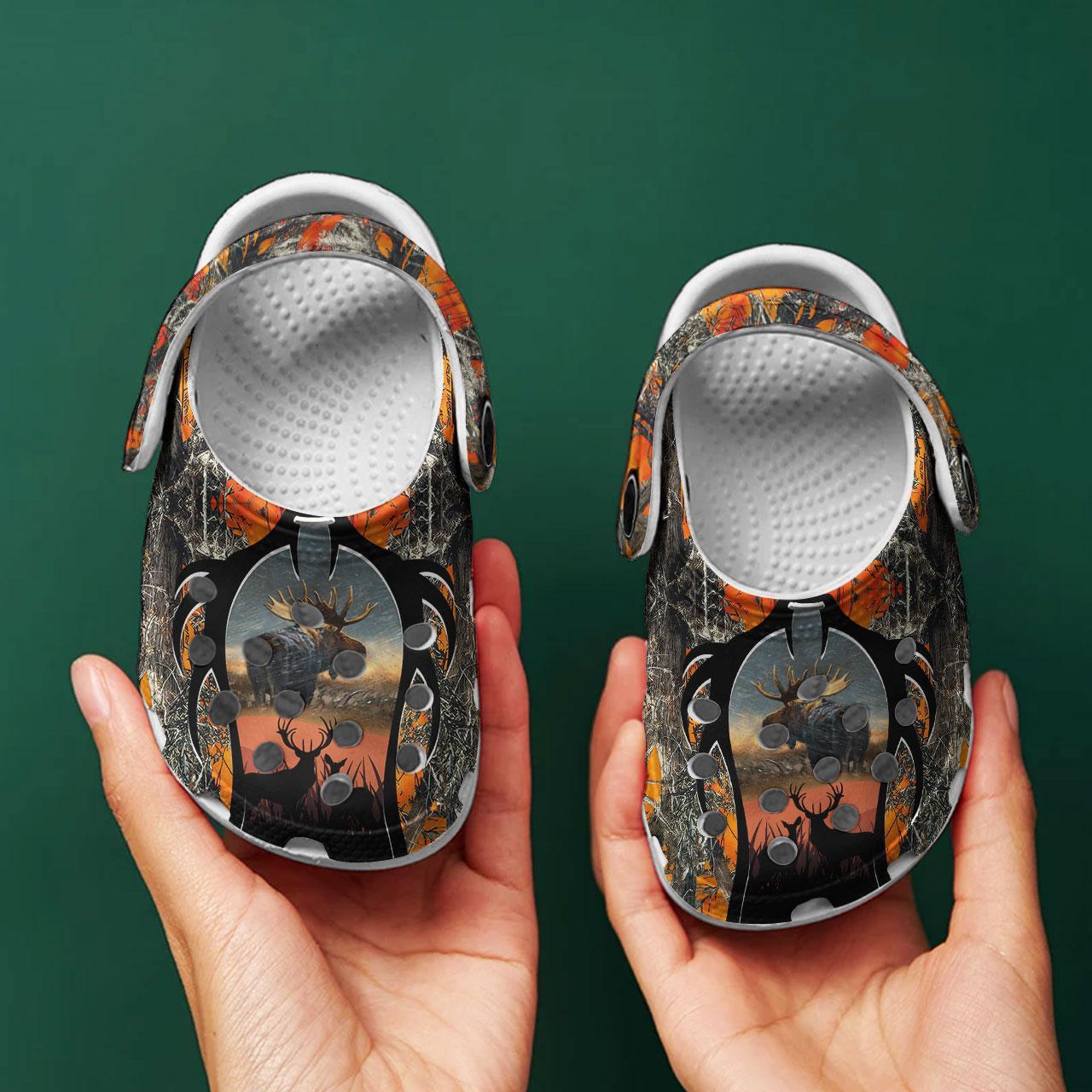 Merchidea Amazing Hunting Crocs Crocband Clogs Shoes Comfortable For Men Women and Kids