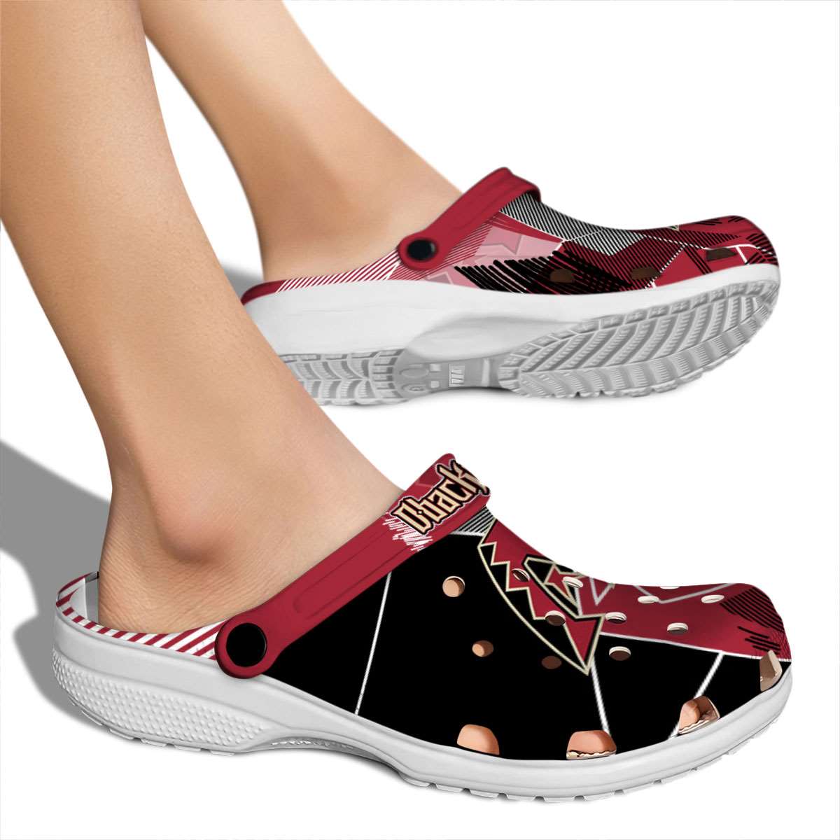 Merchidea Arizona Diamondbacks MLB Sport Crocs Crocband Clogs Shoes Comfortable For Men Women and Kids
