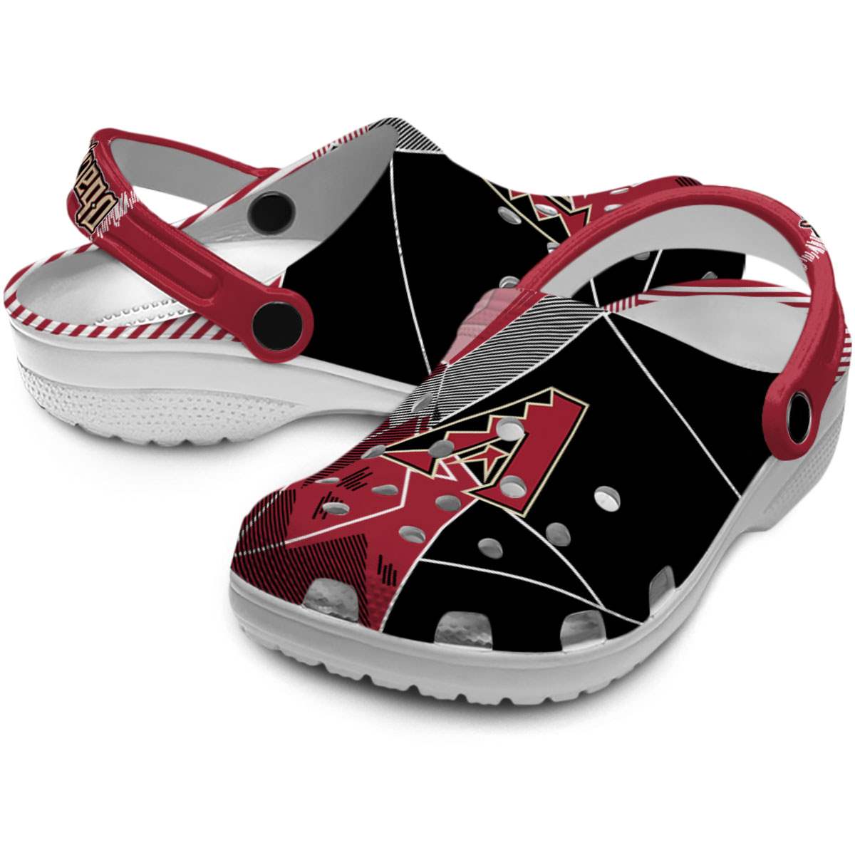 Merchidea Arizona Diamondbacks MLB Sport Crocs Crocband Clogs Shoes Comfortable For Men Women and Kids