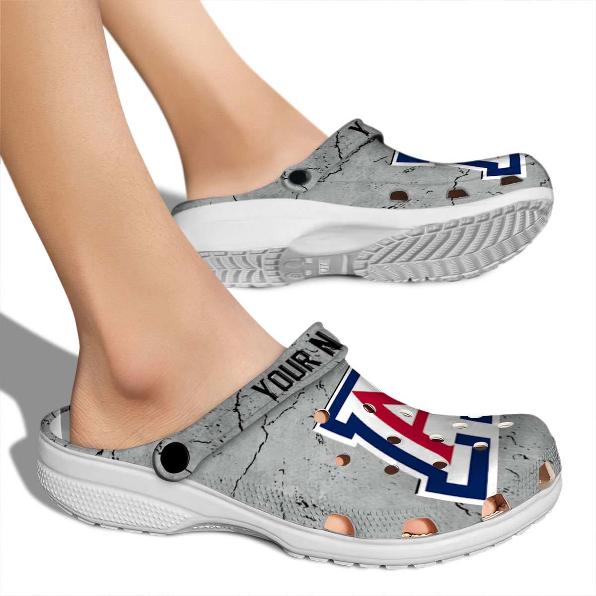 Merchidea Arizona Wildcats NCAA Sport Crocs Crocband Clogs Shoes Comfortable For Men Women and Kids
