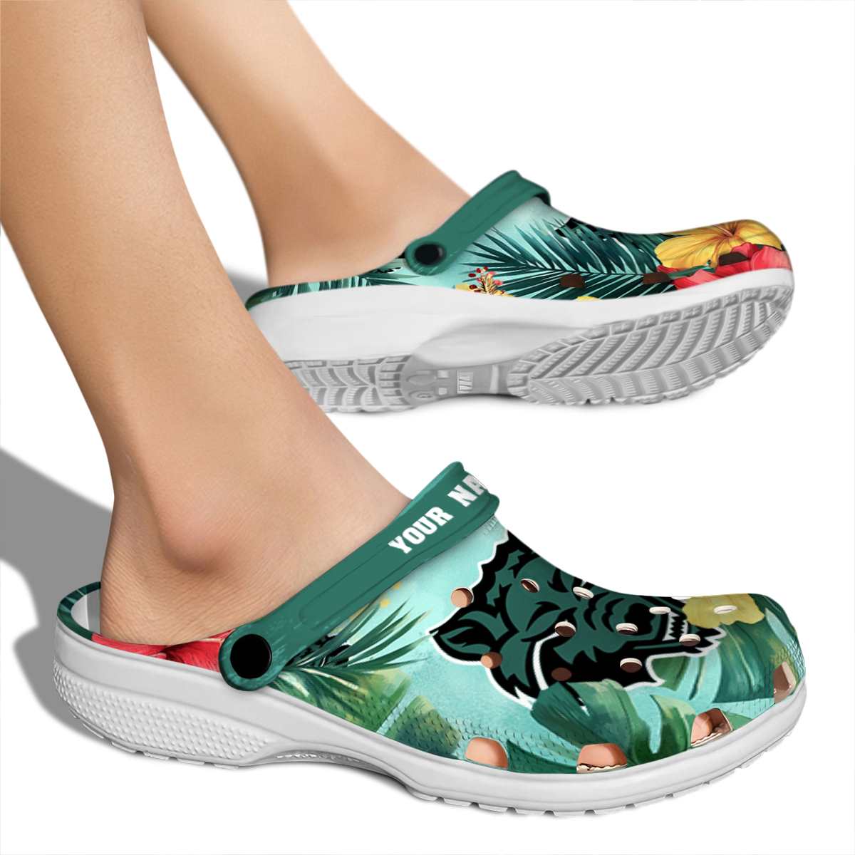 Merchidea Arkansas State Red Wolves NCAA Sport Crocs Crocband Clogs Shoes Comfortable For Men Women and Kids