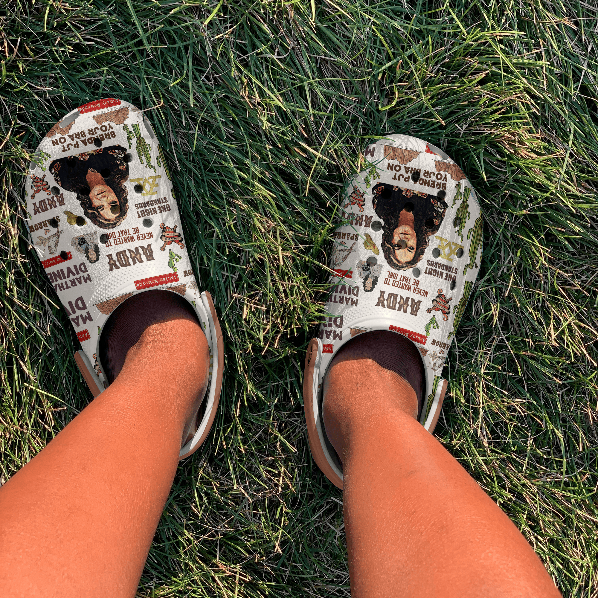 Merchidea Ashley McBryde Music Crocs Crocband Clogs Shoes Comfortable For Men Women and Kids