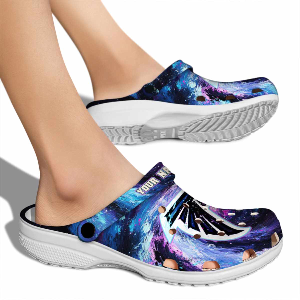 Merchidea Atlanta Falcons NFL Sport Crocs Crocband Clogs Shoes Comfortable For Men Women and Kids
