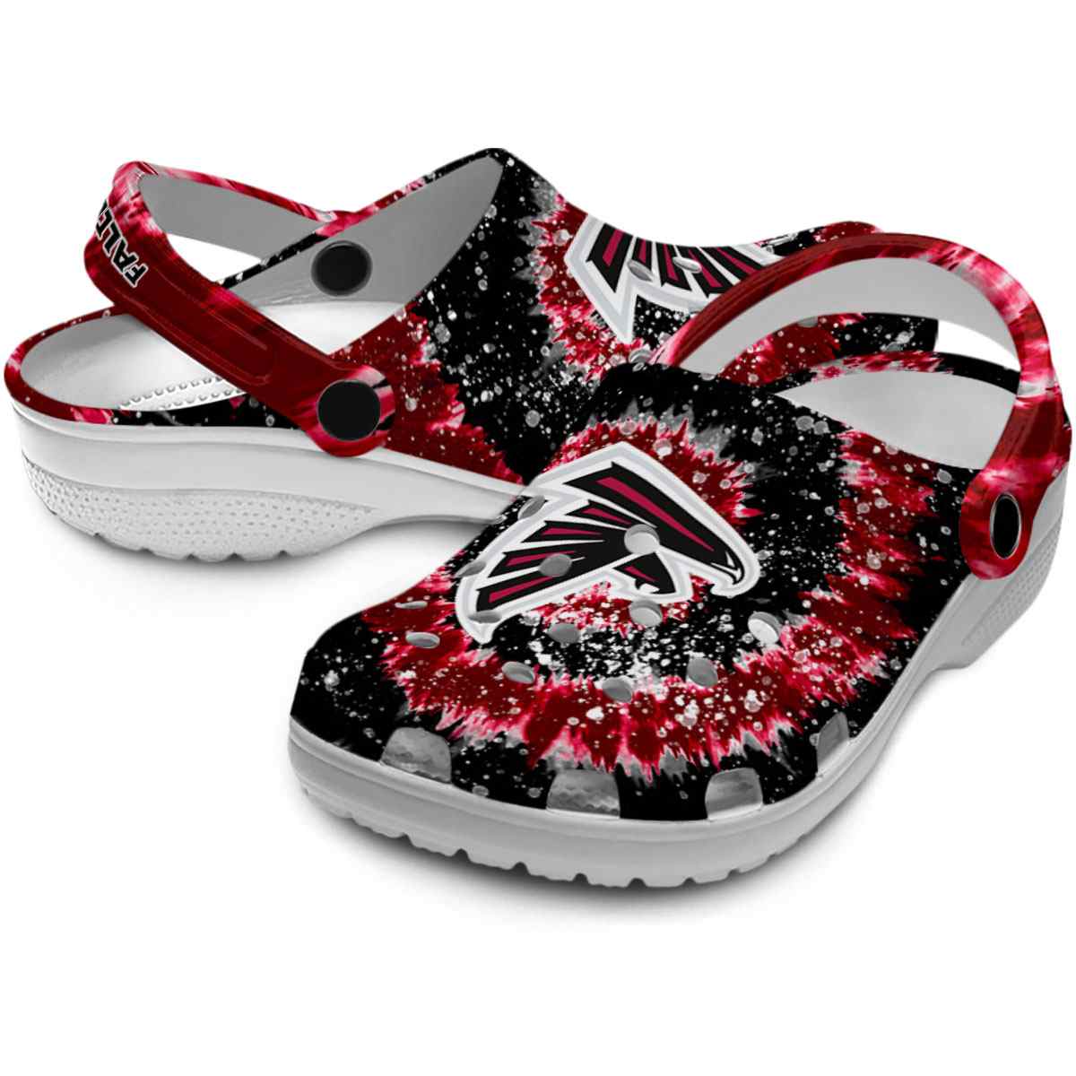 Merchidea Atlanta Falcons NFL Sport Crocs Crocband Clogs Shoes Comfortable For Men Women and Kids