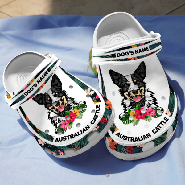 Merchidea Australian Cattle Dog Crocs Crocband Clogs Shoes Comfortable For Men Women and Kids