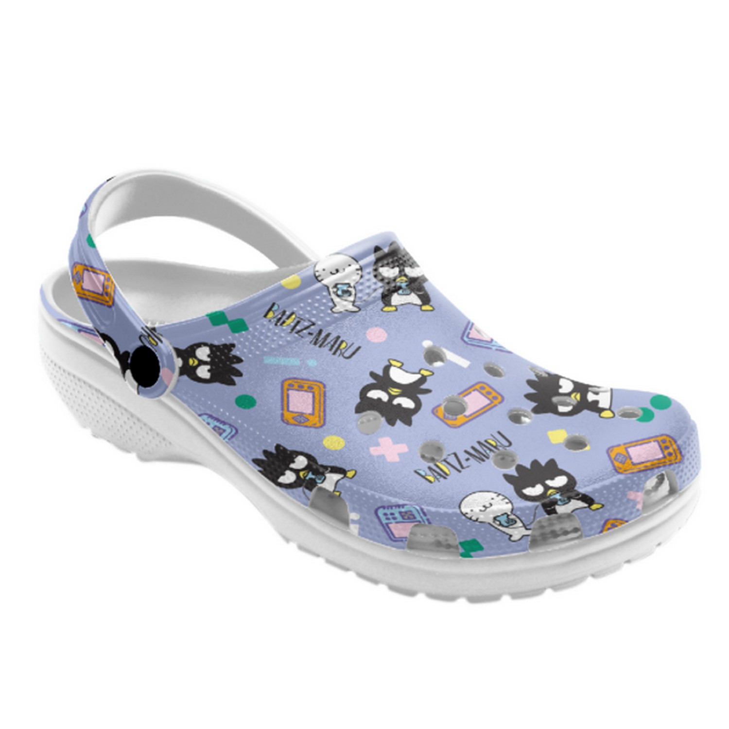 Merchidea Badtz-Maru Cartoon Crocs Crocband Clogs Shoes Comfortable For Men Women and Kids