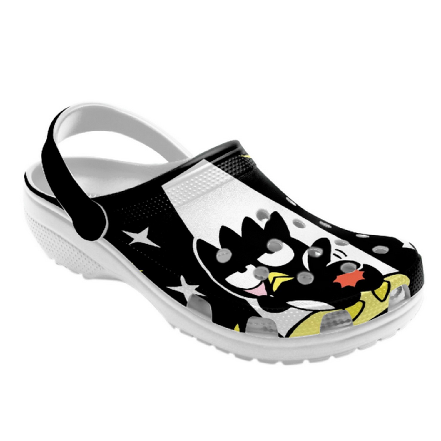 Merchidea Badtz-Maru Cartoon Crocs Crocband Clogs Shoes Comfortable For Men Women and Kids