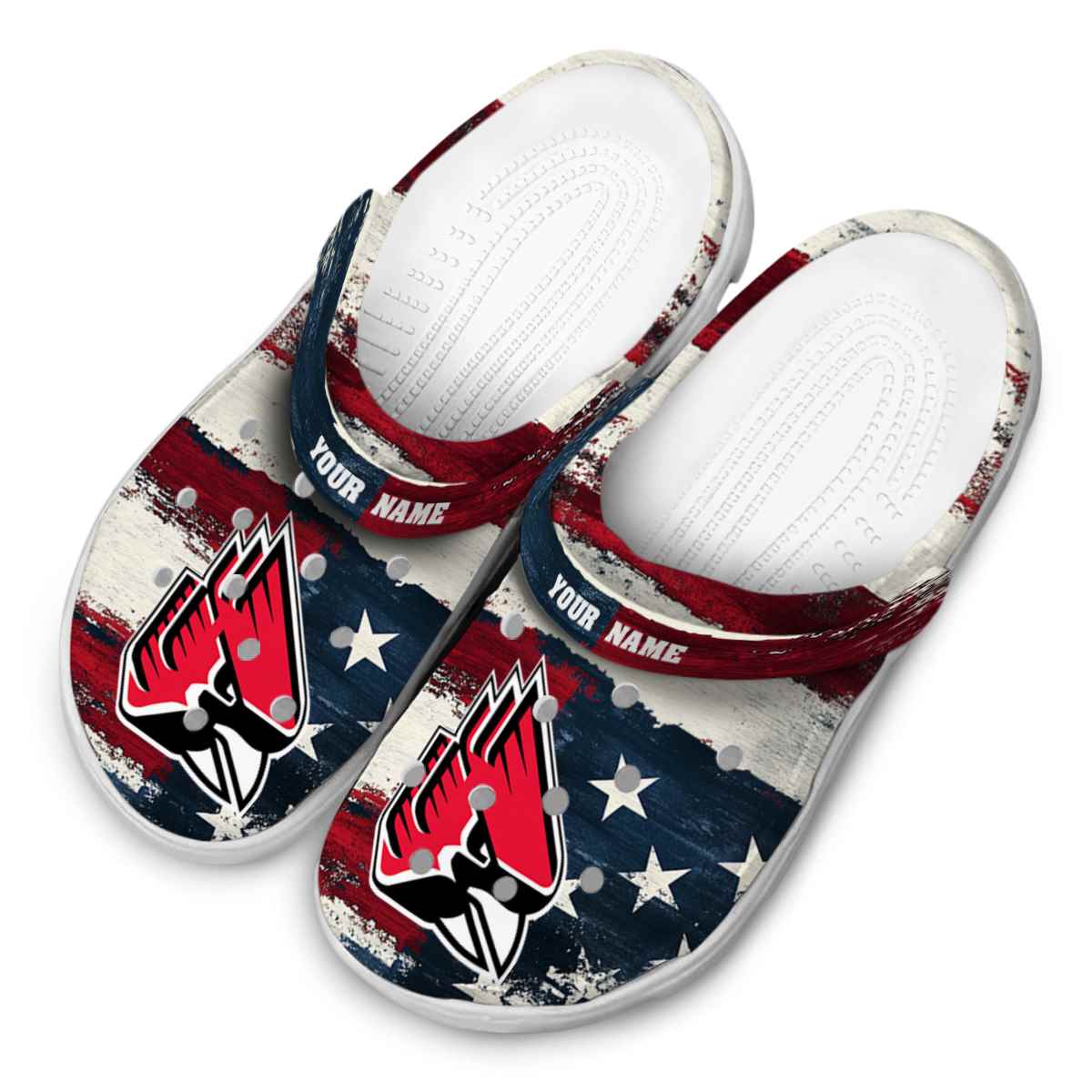 Merchidea Ball State Cardinals NCAA Sport Crocs Crocband Clogs Shoes Comfortable For Men Women and Kids