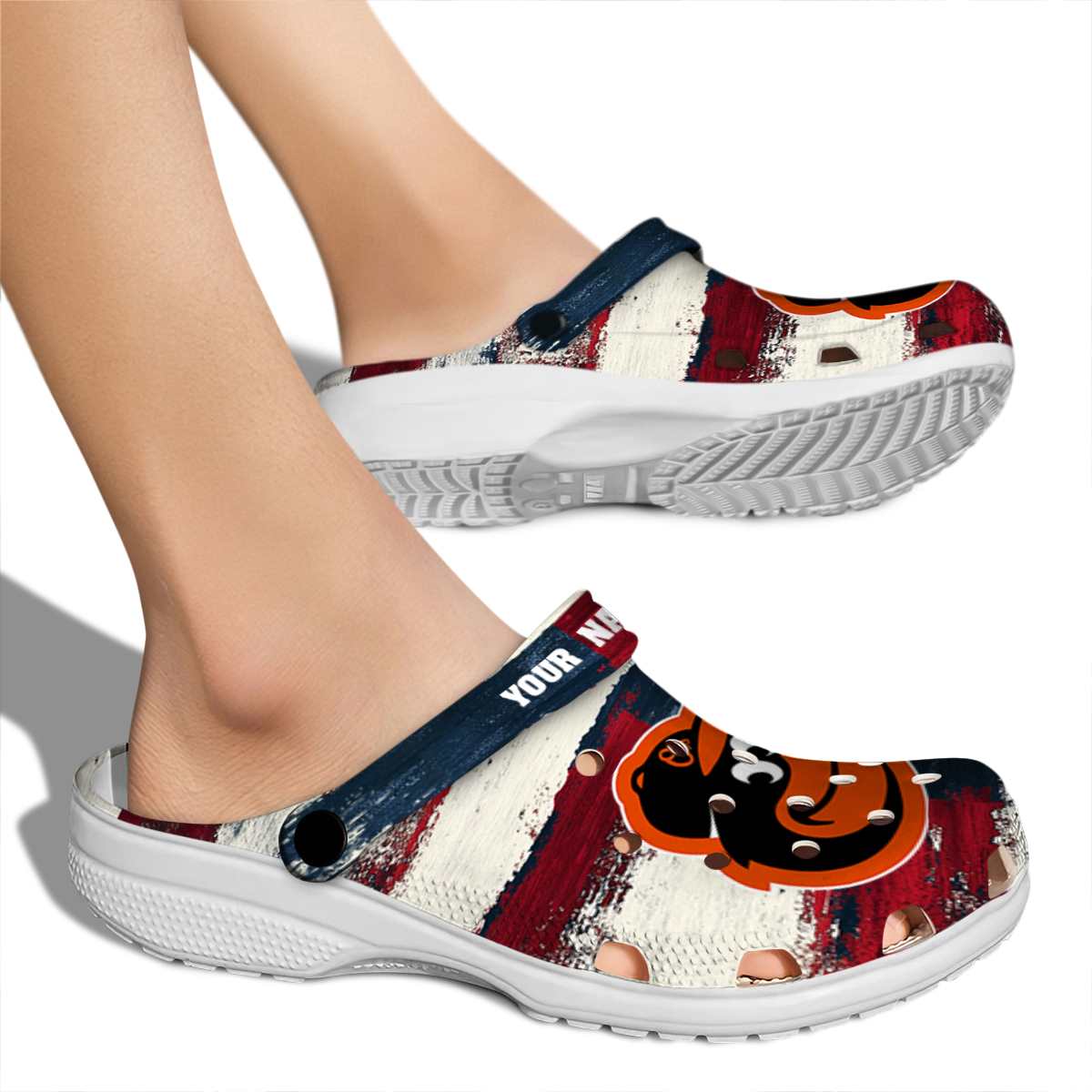 Merchidea Baltimore Orioles MLB Sport Crocs Crocband Clogs Shoes Comfortable For Men Women and Kids