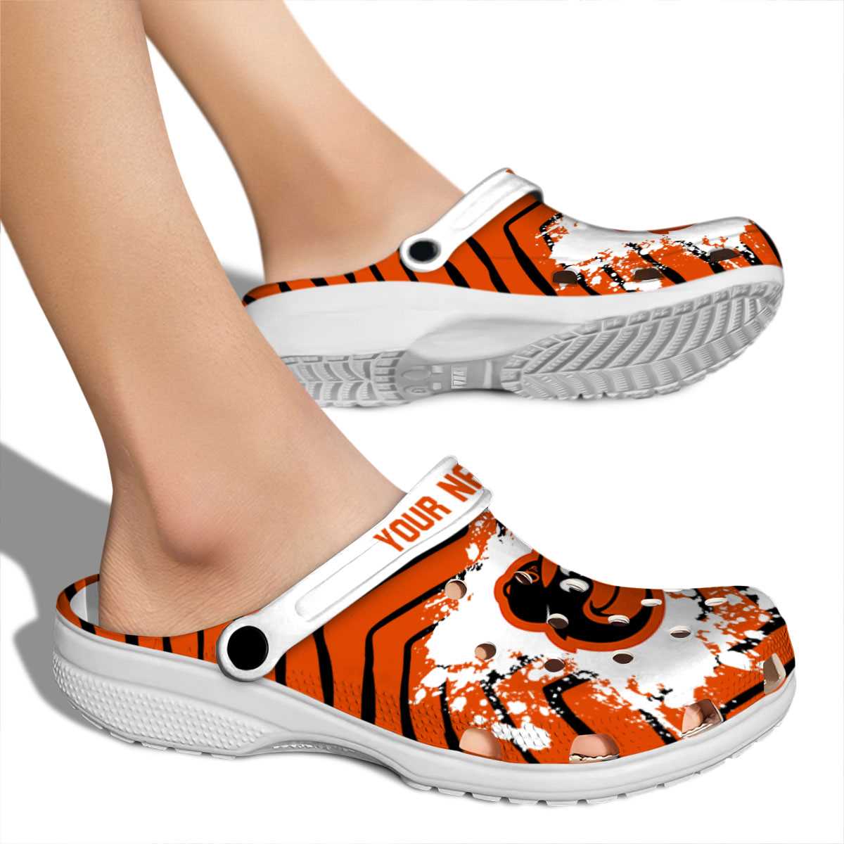 Merchidea Baltimore Orioles MLB Sport Crocs Crocband Clogs Shoes Comfortable For Men Women and Kids