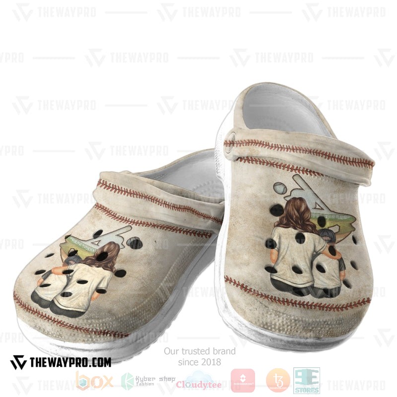 Merchidea Baseball Sport Crocs Crocband Clogs Shoes Comfortable For Men Women and Kids