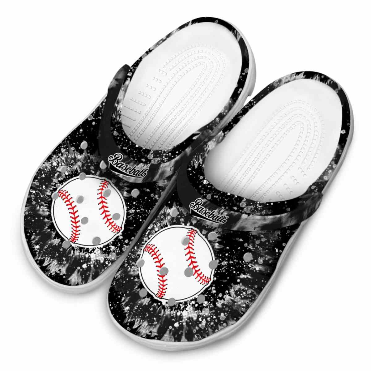 Merchidea Baseball Sport Crocs Crocband Clogs Shoes Comfortable For Men Women and Kids