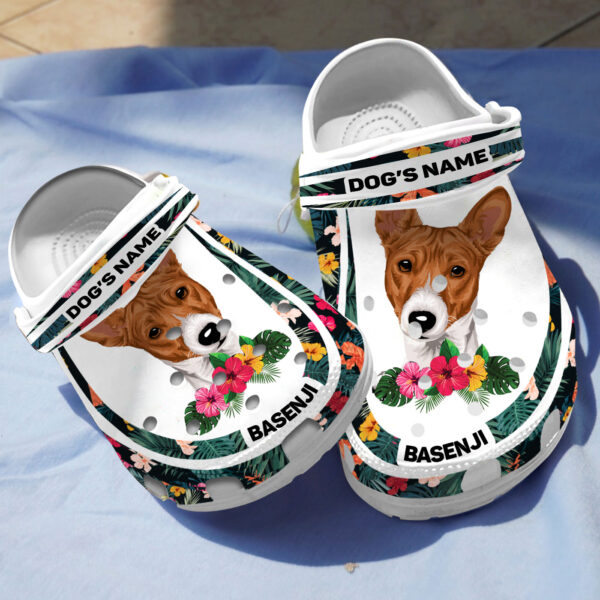 Merchidea Basenji Dog Crocs Crocband Clogs Shoes Comfortable For Men Women and Kids