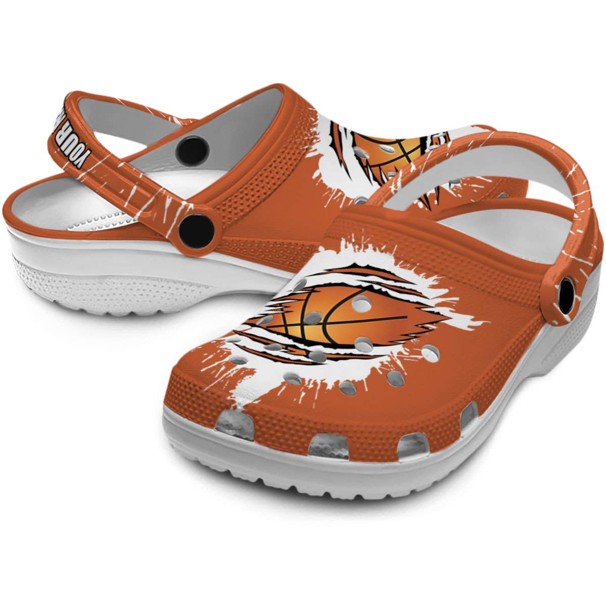 Merchidea Basketball Sport Crocs Crocband Clogs Shoes Comfortable For Men Women and Kids