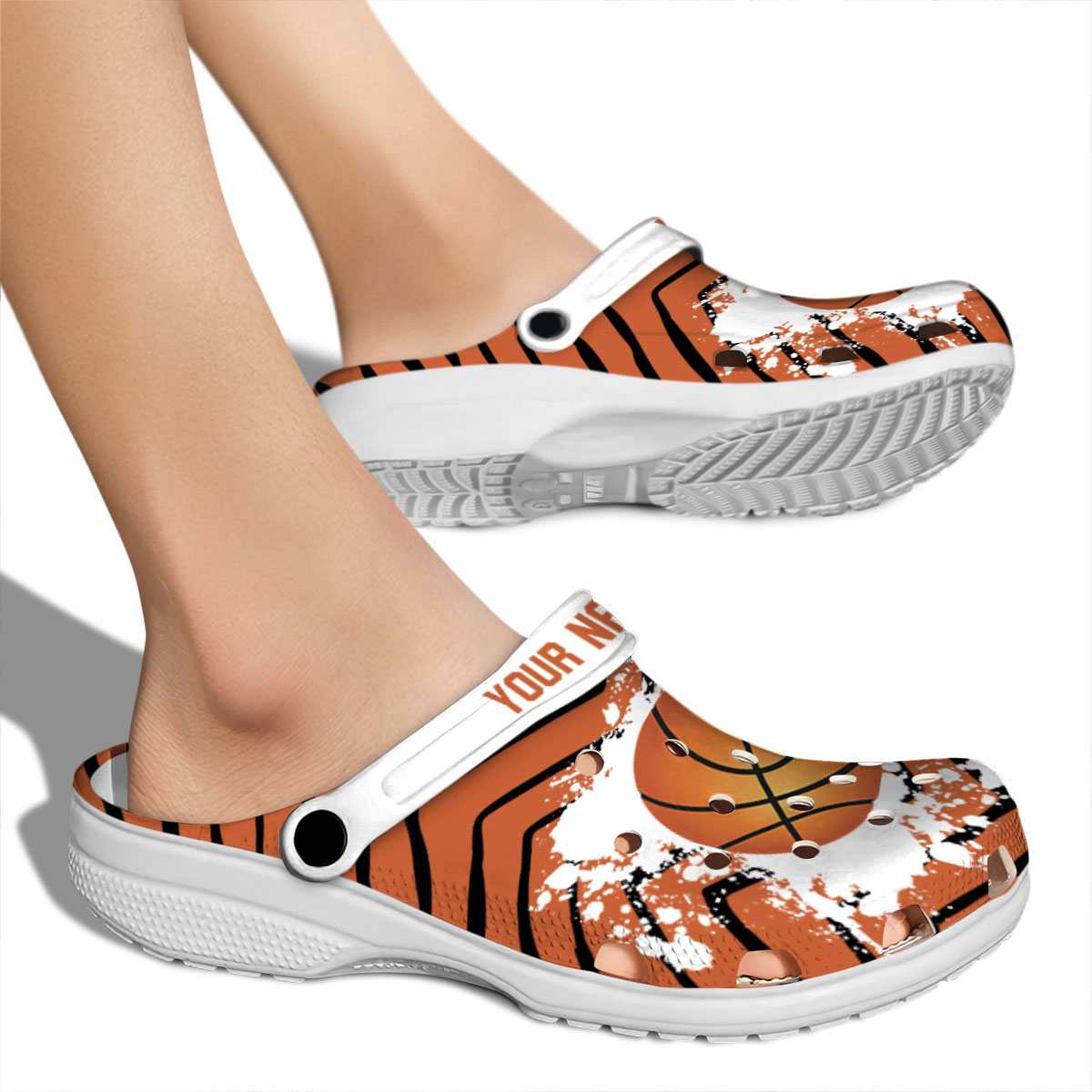 Merchidea Basketball Sport Crocs Crocband Clogs Shoes Comfortable For Men Women and Kids