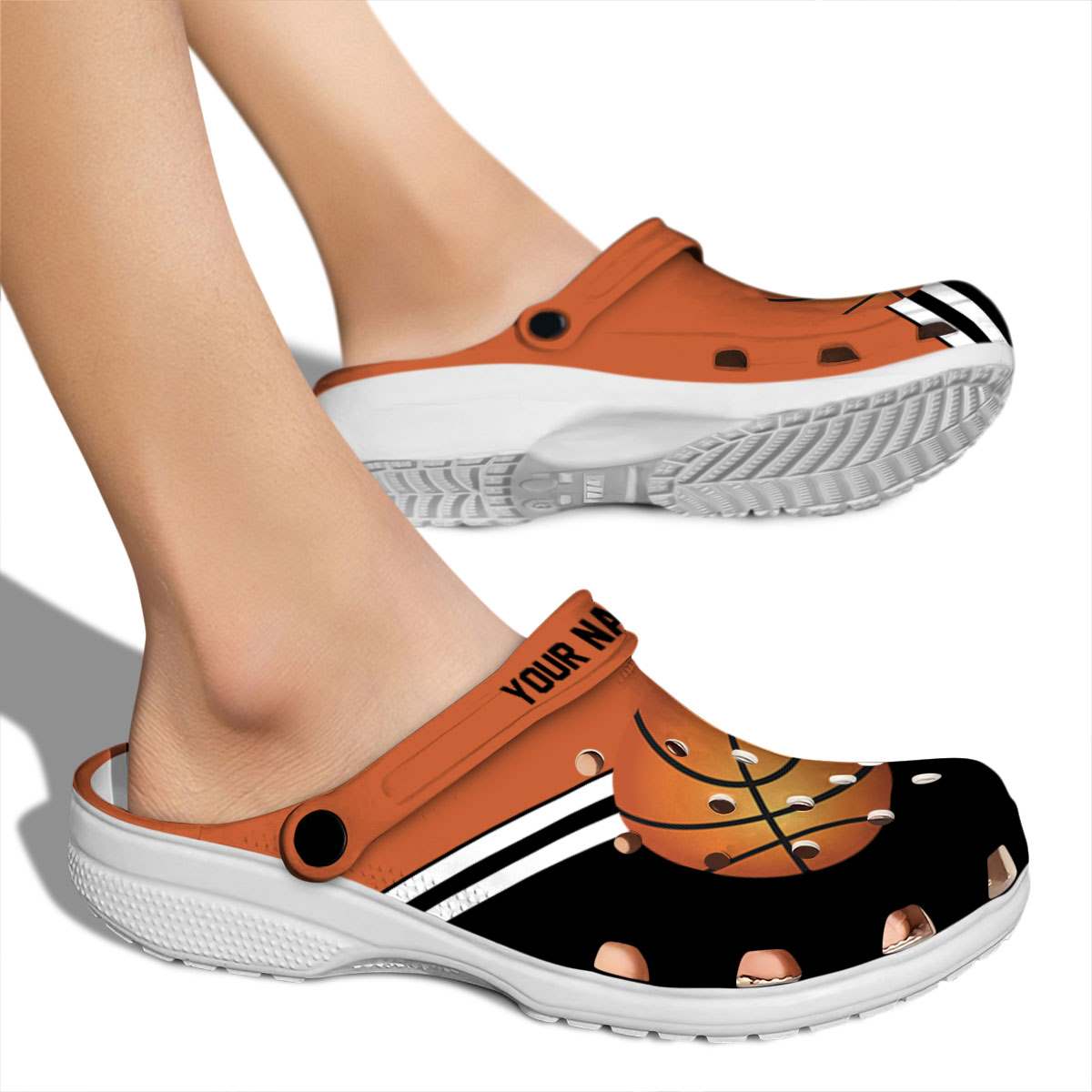 Merchidea Basketball Sport Crocs Crocband Clogs Shoes Comfortable For Men Women and Kids