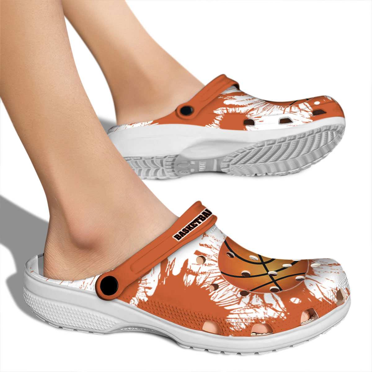 Merchidea Basketball Sport Crocs Crocband Clogs Shoes Comfortable For Men Women and Kids