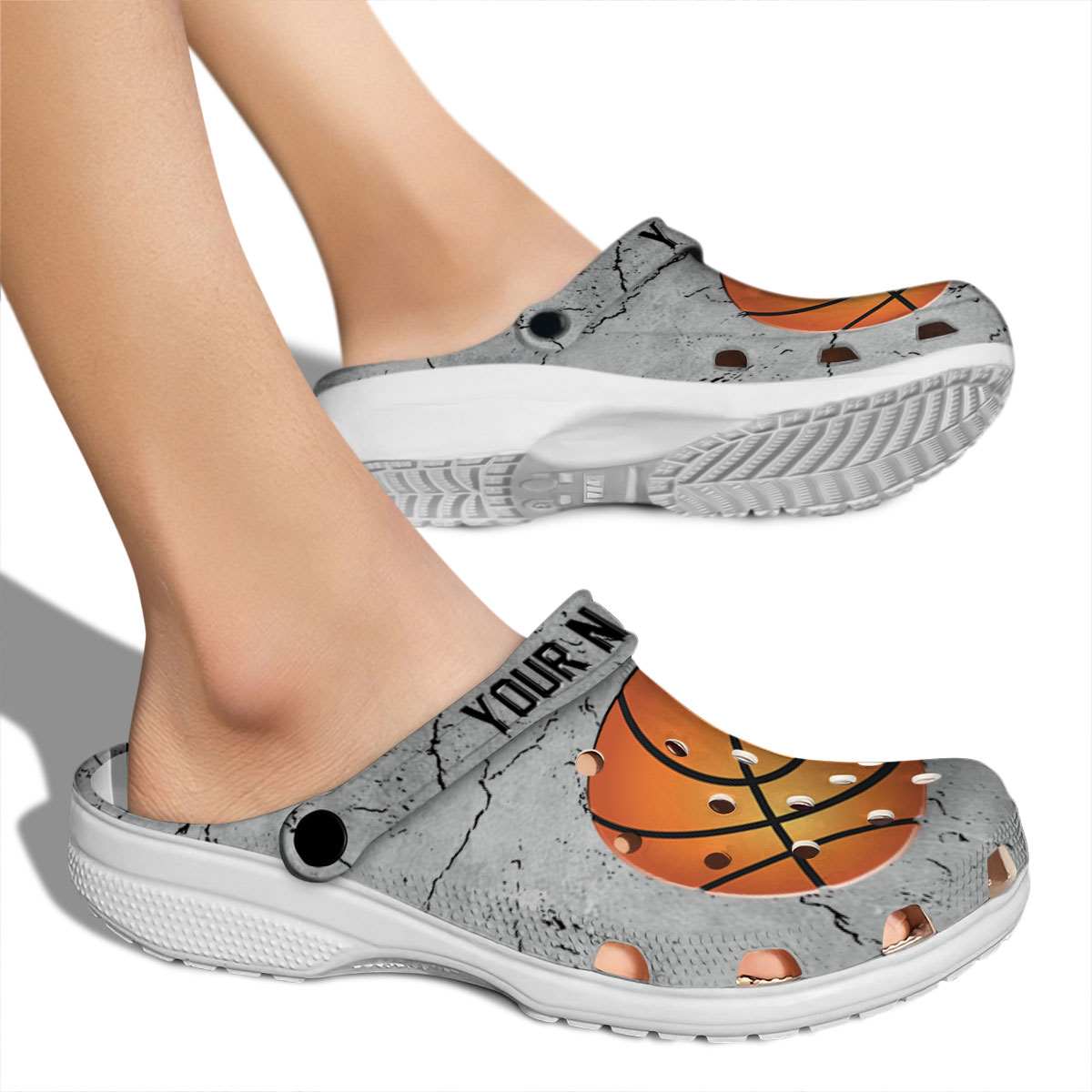 Merchidea Basketball Sport Crocs Crocband Clogs Shoes Comfortable For Men Women and Kids