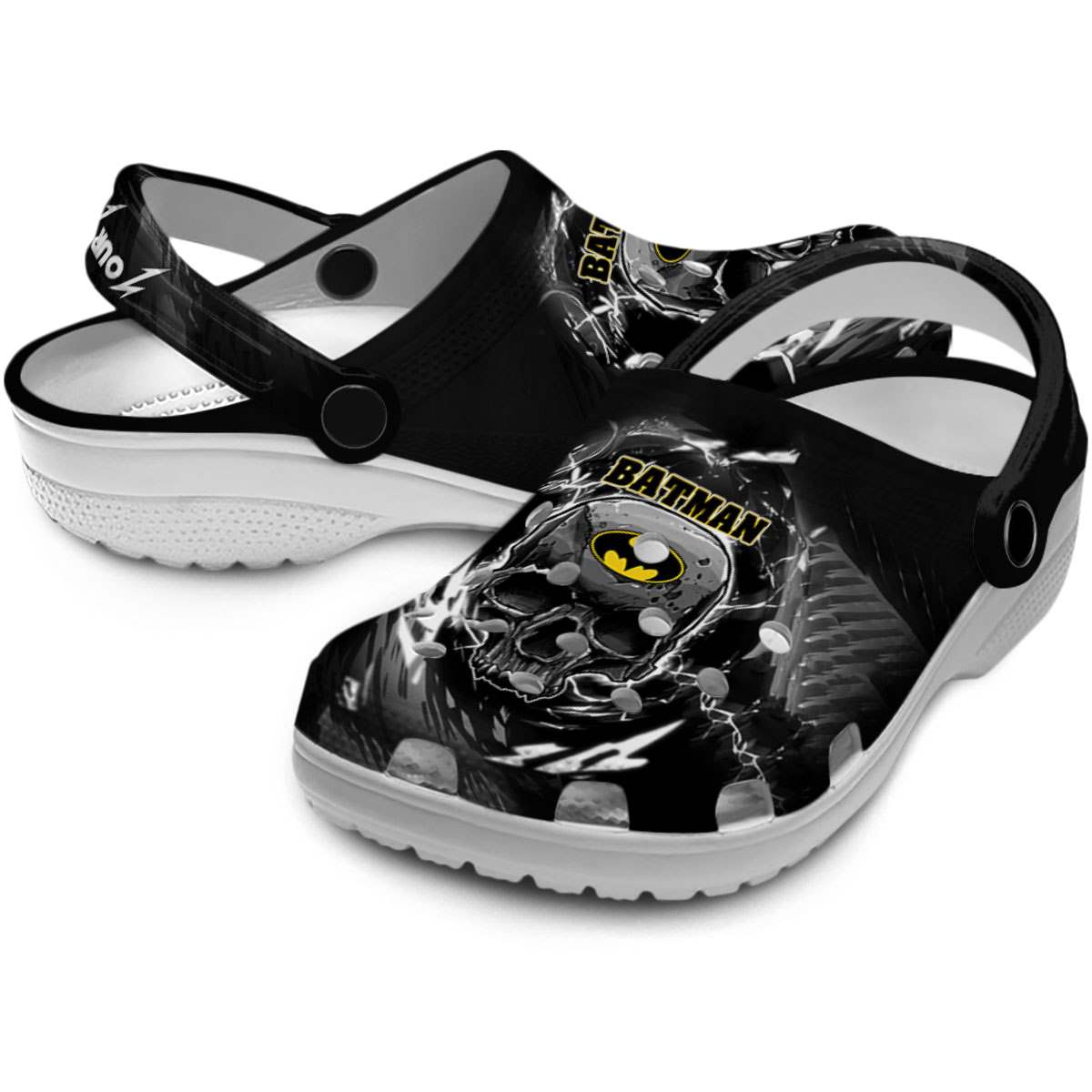 Merchidea Batman Movie Crocs Crocband Clogs Shoes Comfortable For Men Women and Kids