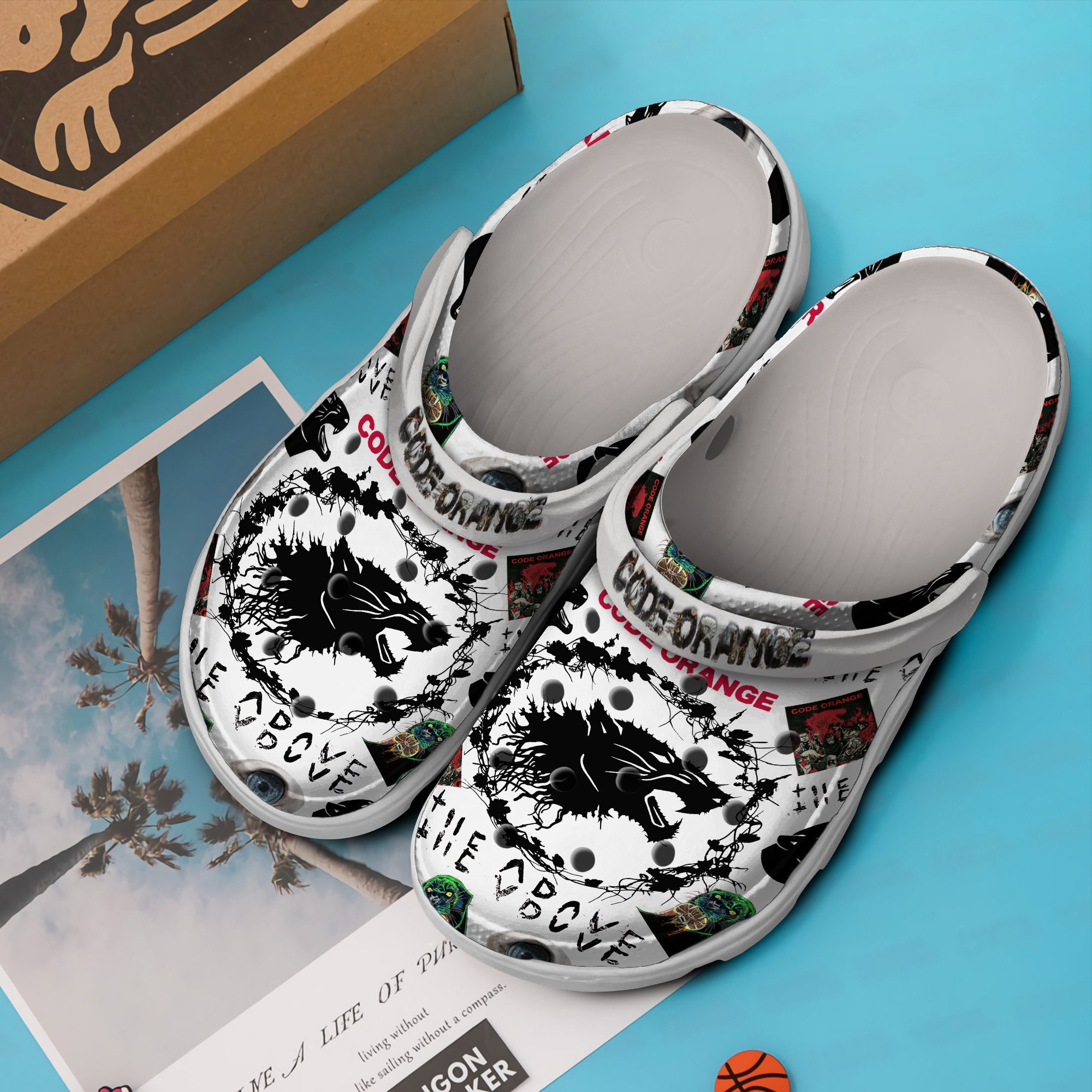 Merchidea Beartooth Music Crocs Crocband Clogs Shoes Comfortable For Men Women and Kids