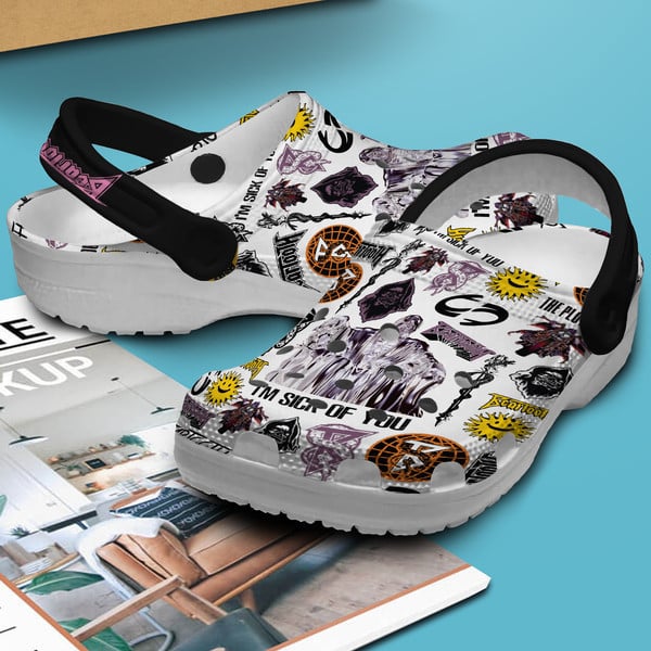 Merchidea Beartooth Music Crocs Crocband Clogs Shoes Comfortable For Men Women and Kids