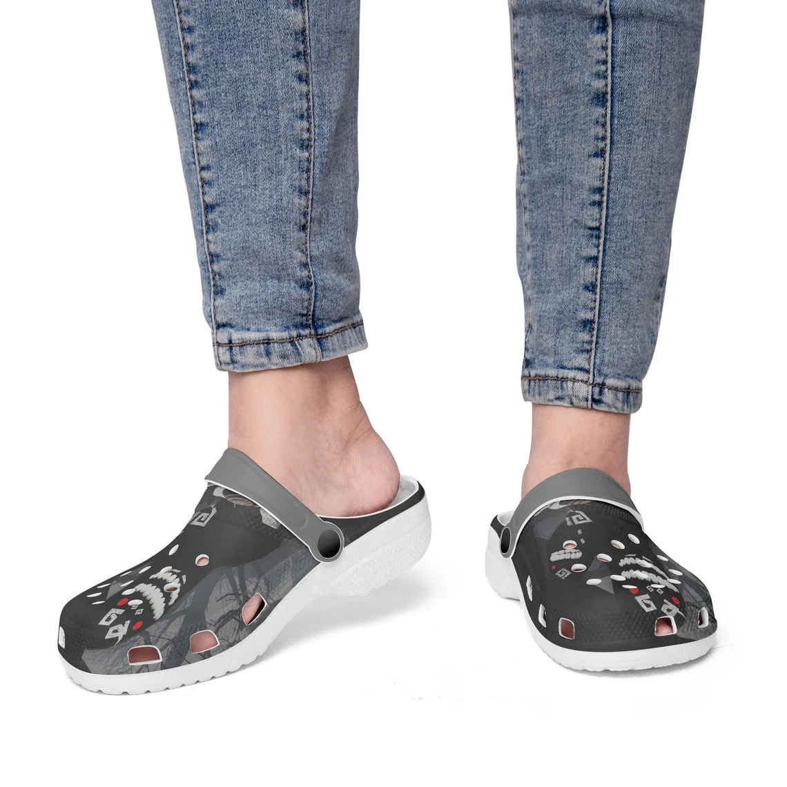 Merchidea Black Desert Online Game Crocs Crocband Shoes Clogs Custom Name For Men Women and Kids