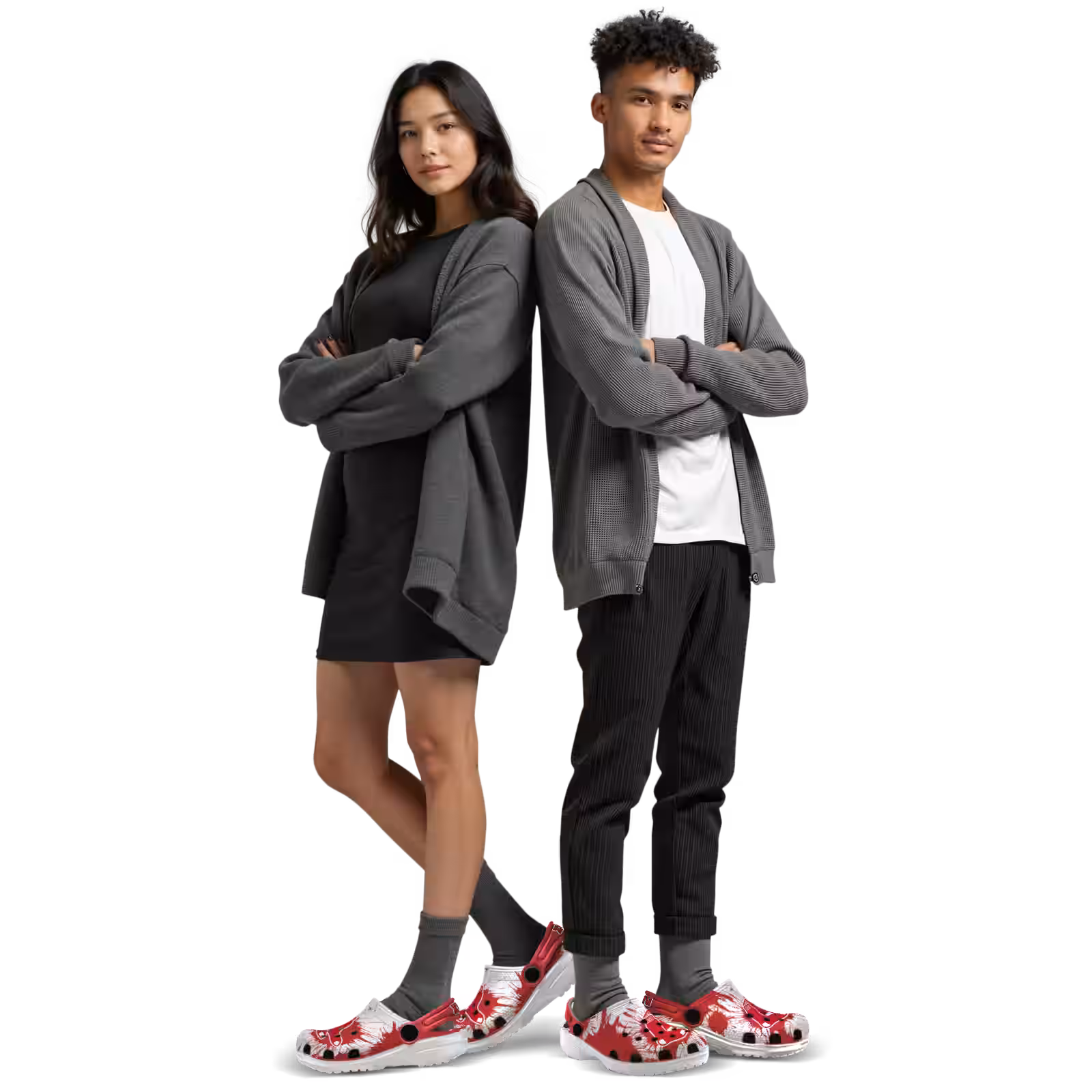 Merchidea Boston Red Sox MLB Sport Crocs Crocband Clogs Shoes Comfortable For Men Women and Kids