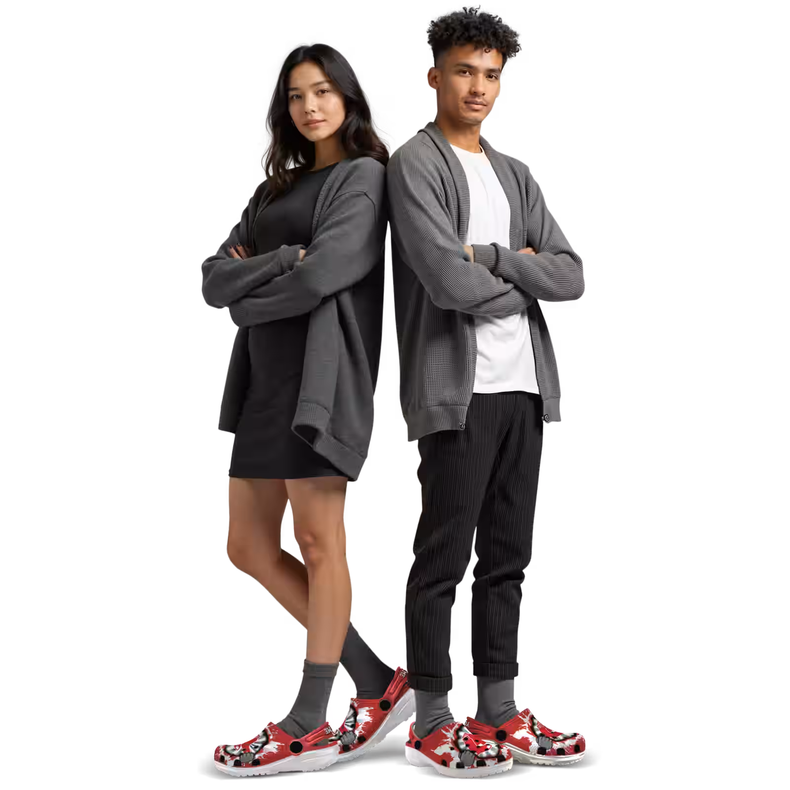 Merchidea Boston Red Sox MLB Sport Crocs Crocband Clogs Shoes Comfortable For Men Women and Kids