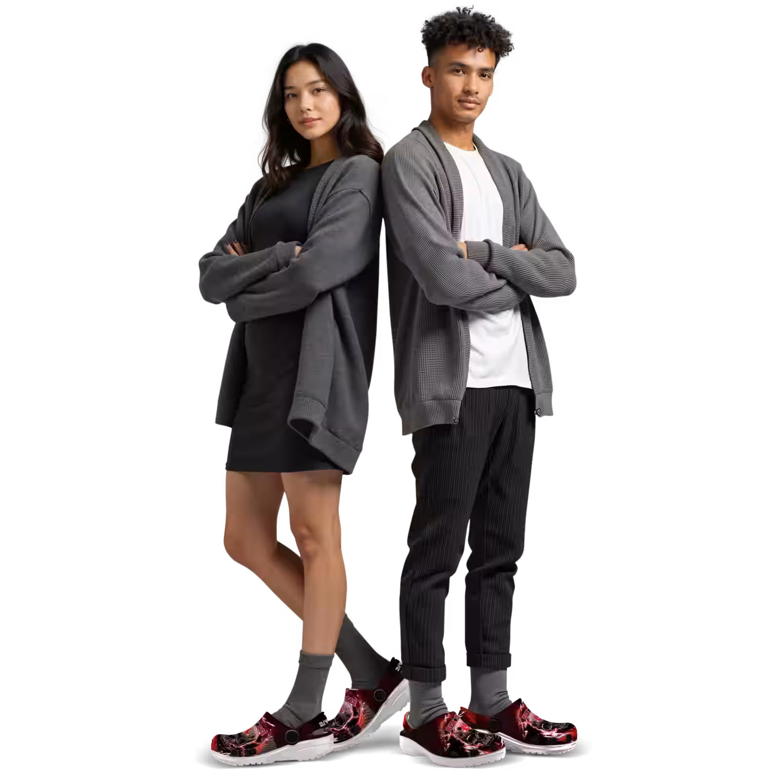 Merchidea Boston Red Sox MLB Sport Crocs Crocband Clogs Shoes Comfortable For Men Women and Kids