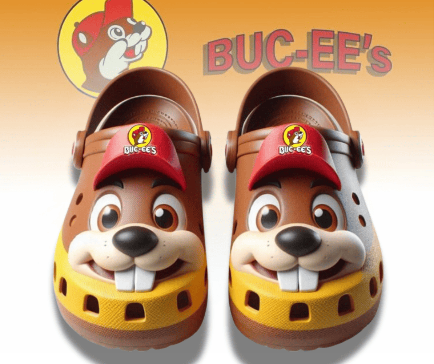 Merchidea Buc-ee's Crocs Crocband Clogs Shoes Comfortable For Men Women and Kids