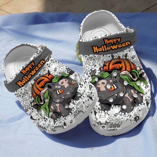 Merchidea Bulbasaur Pokemon Anime Crocs Crocband Clogs Shoes Comfortable For Men Women and Kids