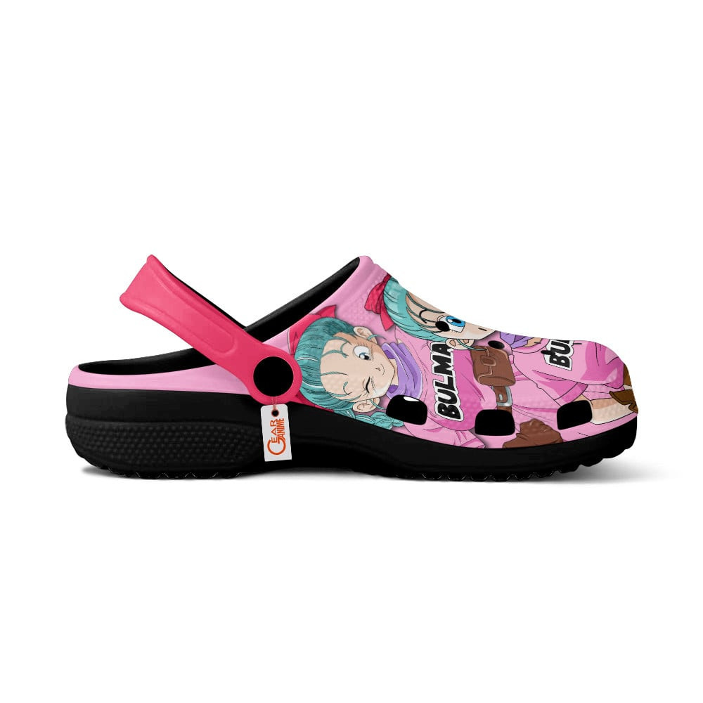 Merchidea Bulma Dragon Ball Anime Crocs Crocband Clogs Shoes Comfortable For Men Women and Kids