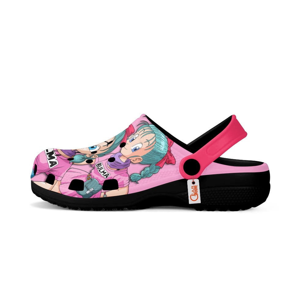 Merchidea Bulma Dragon Ball Anime Crocs Crocband Clogs Shoes Comfortable For Men Women and Kids
