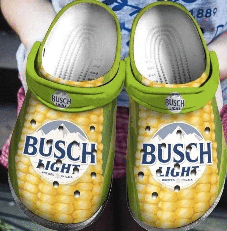 Merchidea Busch Light Comfortable For Mens And Womens Classic Water Clog Shoes