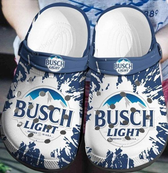 Merchidea Busch Light Crocs Crocband Shoes Clogs Custom Name For Men Women AND Kids