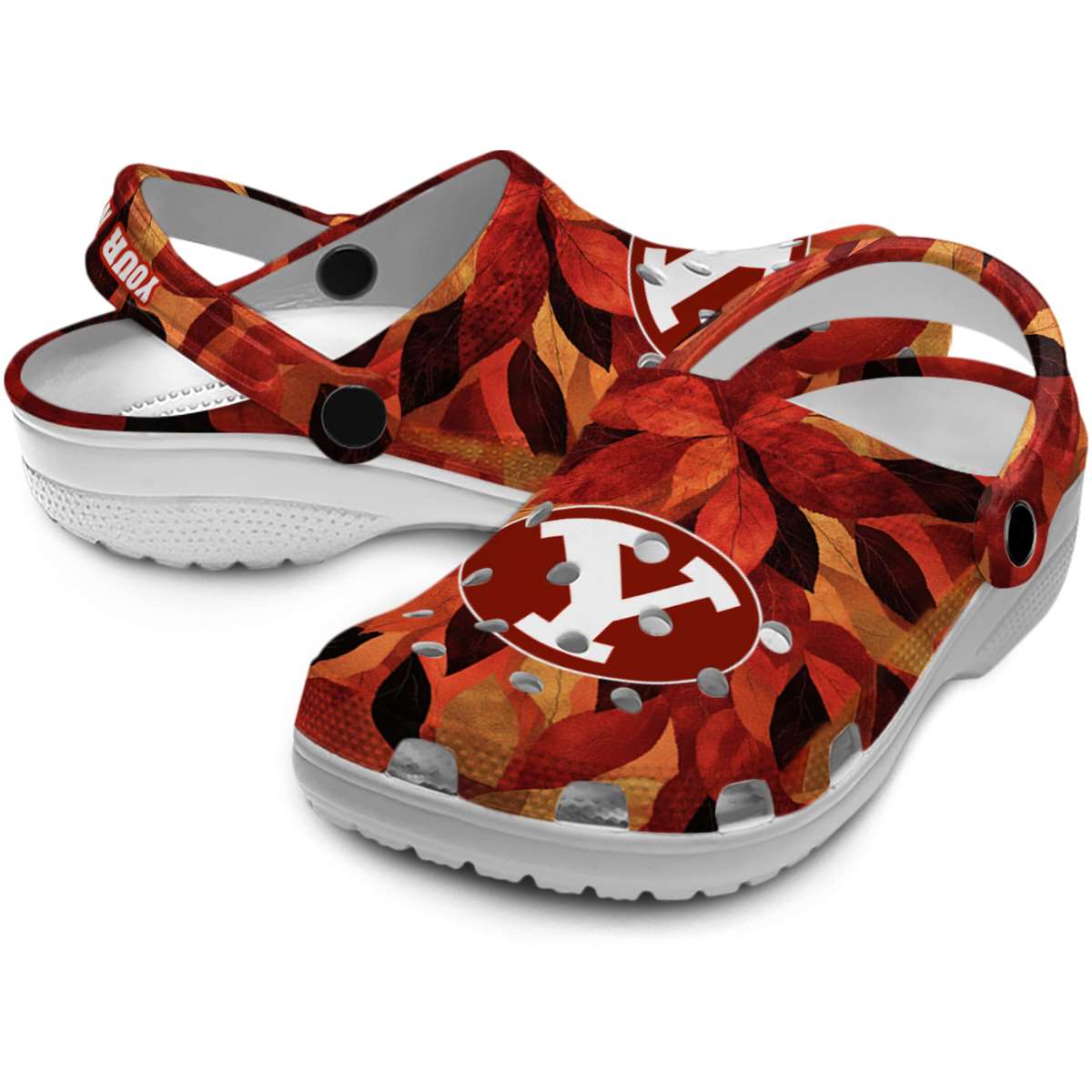 Merchidea BYU Cougars NCAA Sport Crocs Crocband Clogs Shoes Comfortable For Men Women and Kids