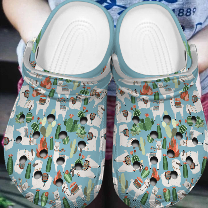 Merchidea Cactus Garden Crocs Crocband Clogs Shoes Comfortable For Men Women and Kids