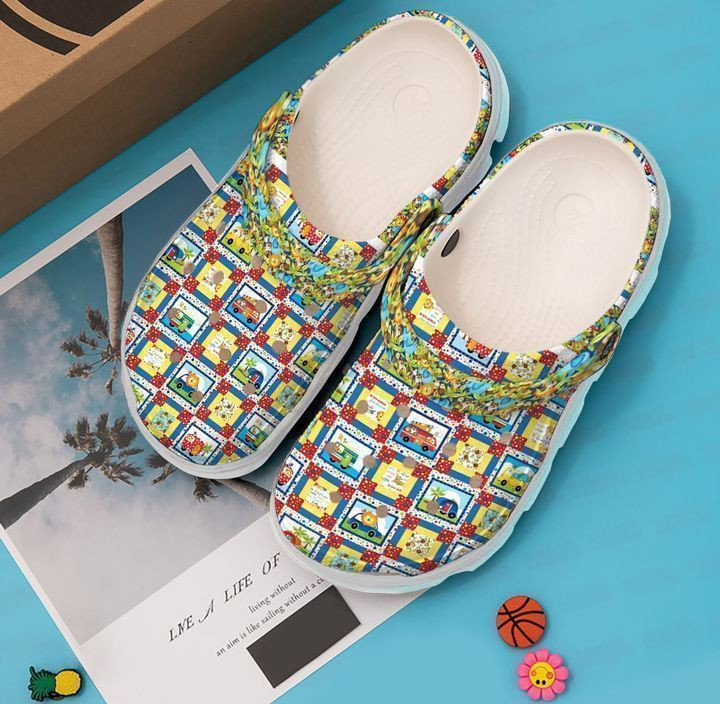 Merchidea Camping Quilt Classic Clogs Shoes