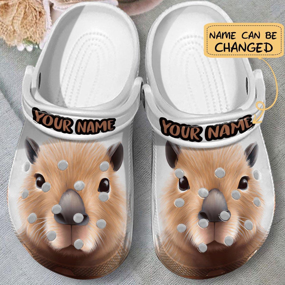 Merchidea Capybara Crocs Crocband Clogs Shoes Comfortable For Men Women and Kids