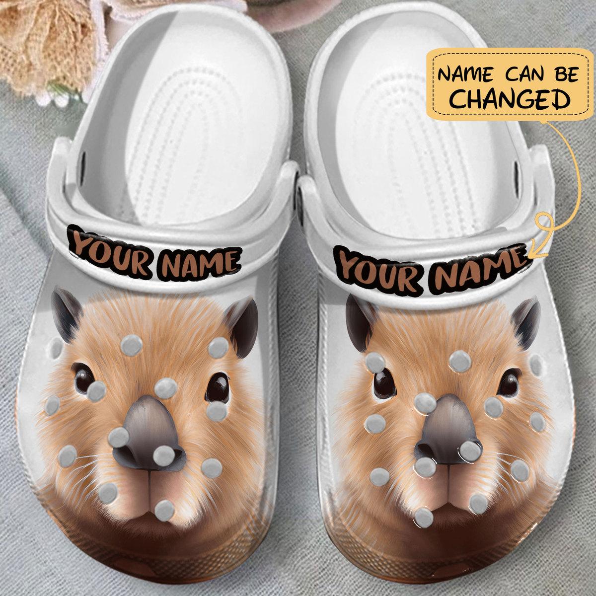 Merchidea Capybara Crocs Crocband Clogs Shoes Comfortable For Men Women and Kids