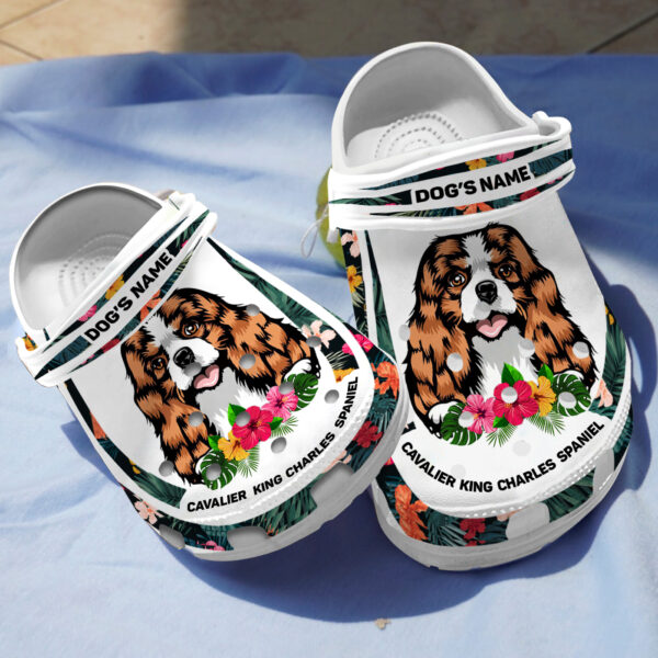 Merchidea Cavalier King Charles Spaniel Crocs Crocband Clogs Shoes Comfortable For Men Women and Kids