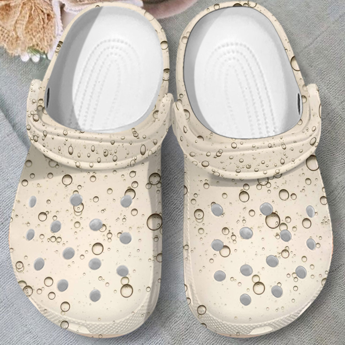 Merchidea Champagne Wine Crocs Crocband Clogs Shoes Comfortable For Men Women and Kids