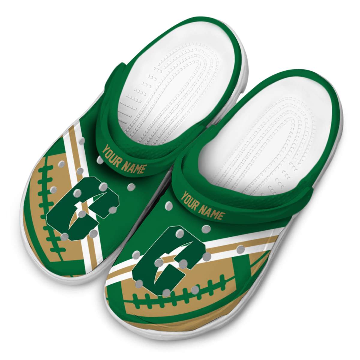 Merchidea Charlotte 49ers NCAA Sport Crocs Crocband Clogs Shoes Comfortable For Men Women and Kids