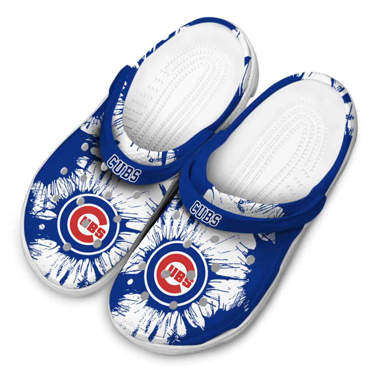 Merchidea Chicago Cubs MLB Sport Crocs Crocband Clogs Shoes Comfortable For Men Women and Kids