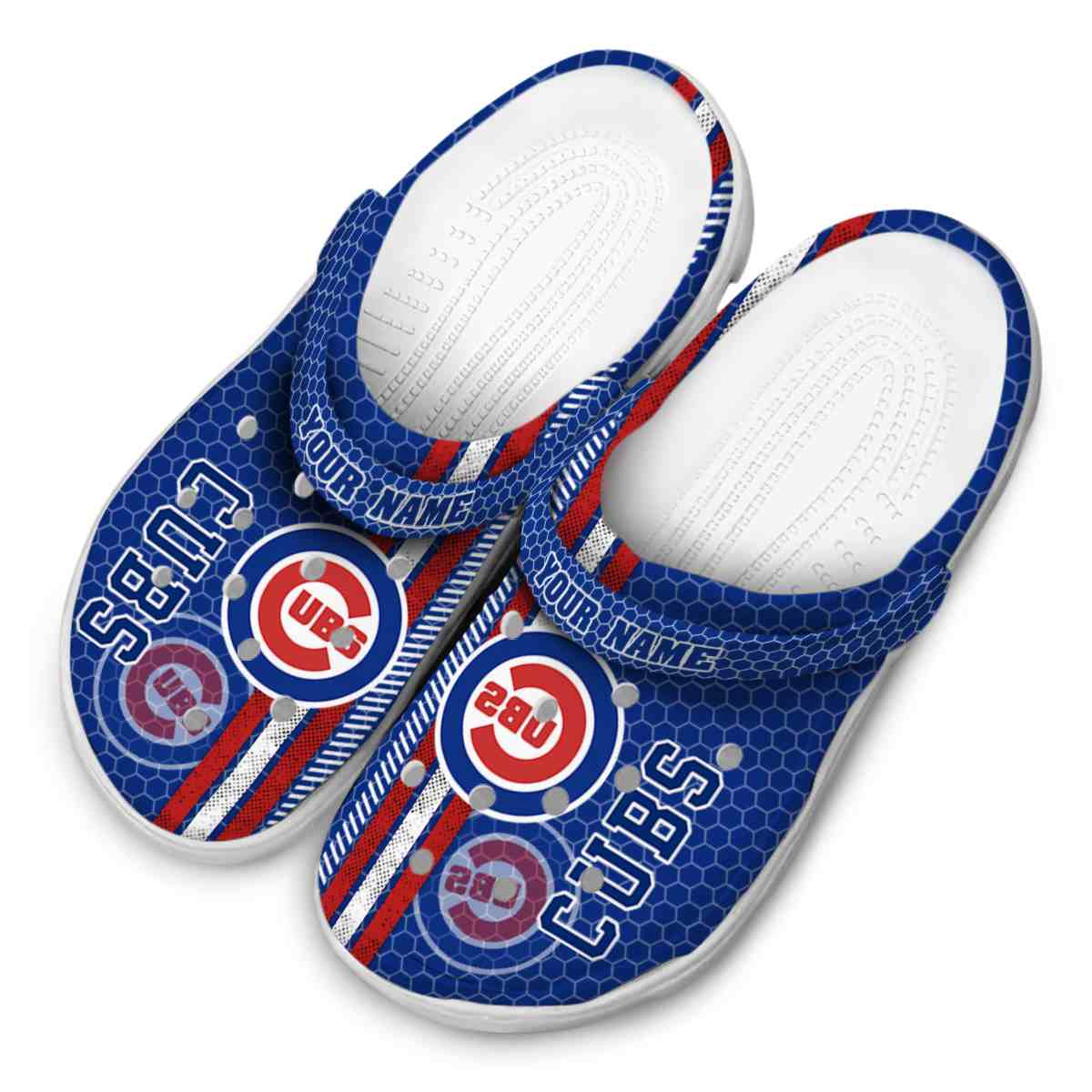 Merchidea Chicago Cubs MLB Sport Crocs Crocband Clogs Shoes Comfortable For Men Women and Kids