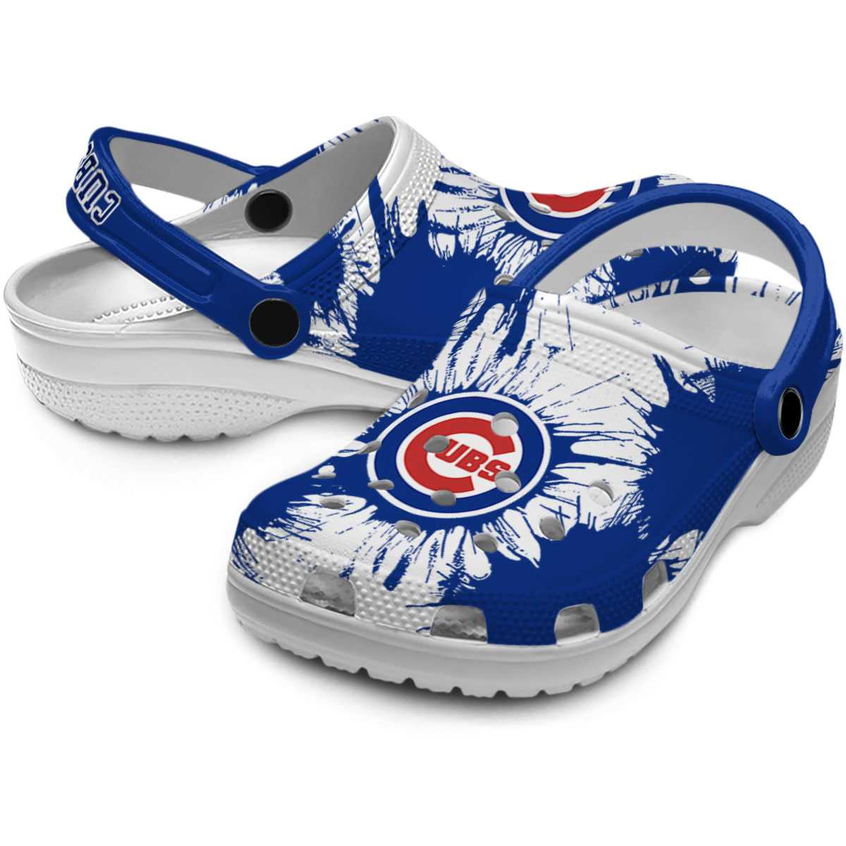 Merchidea Chicago Cubs MLB Sport Crocs Crocband Clogs Shoes Comfortable For Men Women and Kids
