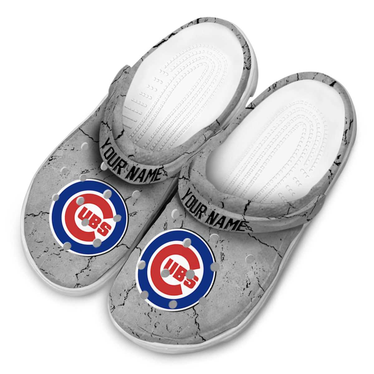 Merchidea Chicago Cubs MLB Sport Crocs Crocband Clogs Shoes Comfortable For Men Women and Kids