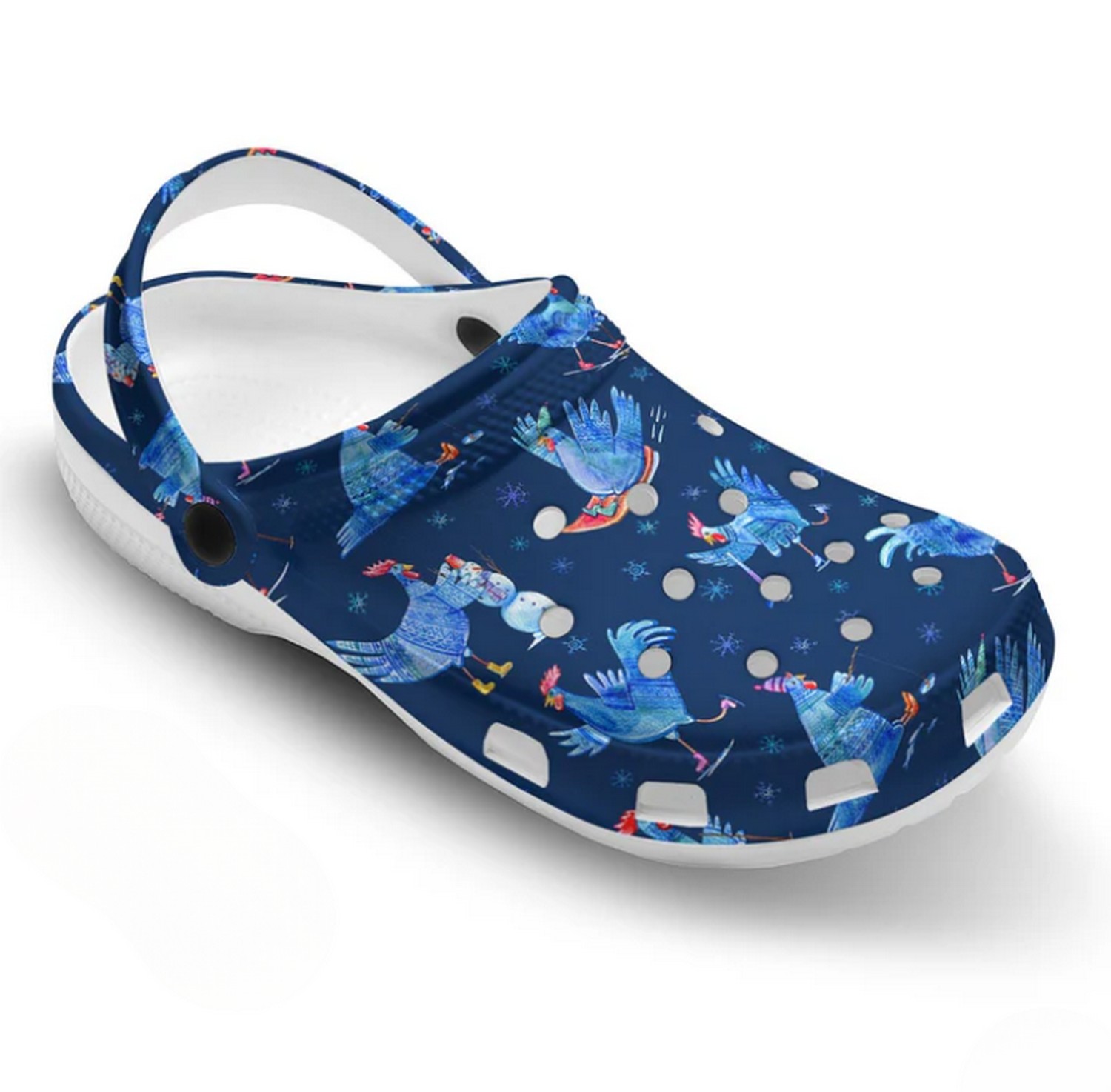 Merchidea Chicken Crocs Crocband Clogs Shoes Comfortable For Men Women and Kids