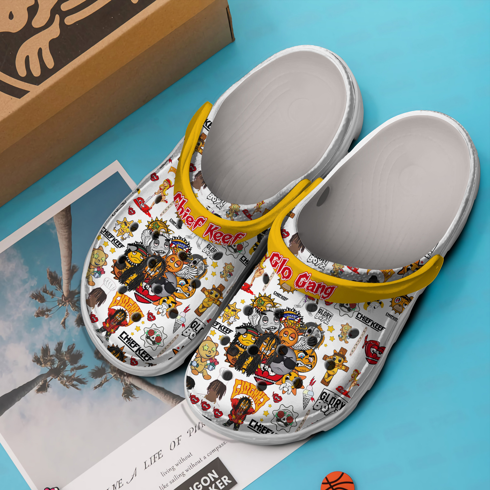 Merchidea Chief Keef MusicCrocs Crocband Clogs Shoes Comfortable For Men Women and Kids